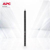PDU APC AP7850B, PDU de rack, avec mesure, zéro U, 10A, 230V, (16) C13, PDU de rack APC, PDU monophasé 8 voies à montage en rack, prise C13 Lec