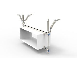 Xây dựng xây dựng sử dụng strut địa chấn lắc lư cú đúp với ống Ống ống dẫn kẹp móc áo cấu trúc thành phần - Product Image 2