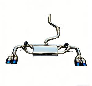 Système d'échappement sport durable avec silencieux à valve pour <span class=keywords><strong>Audi</strong></span> <span class=keywords><strong>TT</strong></span> 2.0T 2015-2019, en acier inoxydable 304, à quatre sorties, pour un son de voiture de sport performant - Product Image 4