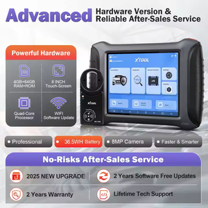 جهاز تشخيص السيارات X100 PAD3 لعام 2025 يعمل بنظام أندرويد مع برمجة المفاتيح لجميع السيارات، ضمان لمدة عامين، اتصال لاسلكي - Product Image 2