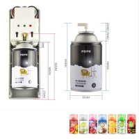 Distributeurs de désodorisant automatique en spray de 300ml, désodorisant en cuivre, de haute qualité, personnalisé