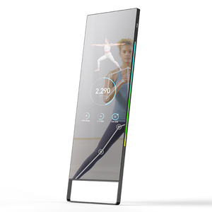 Floor Stand Gym Smart Exercise <strong>Magic</strong> Lcd Touch <strong>Screen</strong> Digital Signage Interactive Fitness Mirror - Product Image 3