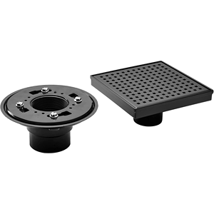 Modelo superventas de acero inoxidable 304, desagüe de piso cuadrado moderno de 6 pulgadas para ducha. - Product Image 4