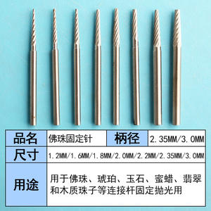 Broca de herramienta rotativa cónica de acero de alta velocidad para pulir joyas, accesorios de manualidades DIY - Product Image 2