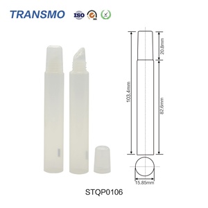 Contenant réutilisable pour brillant à lèvres, baume à lèvres, gel, tubes souples 15 ml avec applicateur en silicone - Product Image 2
