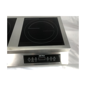 Table de cuisson à induction commerciale double zone 3500W, robuste, avec surface plate et concave, étanche |   OEM ODM disponible AM-CD208 Heavy-D - Product Image 3