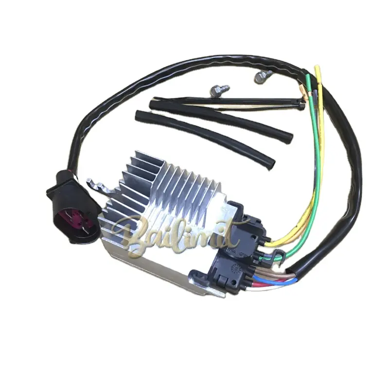 Auto Parts New Radiator Cooling Fan Control Unit Module 4F0959501 Blower Motor Resistor For Audi For A6