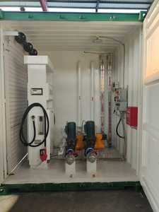 טכנולוגיה אמיתית מותג 40 רגל מיני תחנת דלק מיכל נייד מיכל דלק נייד תחנות מיכל ניידות עם מנוע משאבה ומכלים - Product Image 6