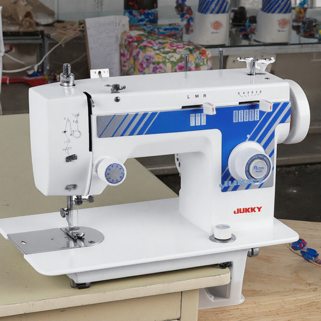 JH307 Electric Multi-Function Domestic Sewing Machine New Small Flat-Bed Manual Sewer Clothing Household Use Zigzag Stitch