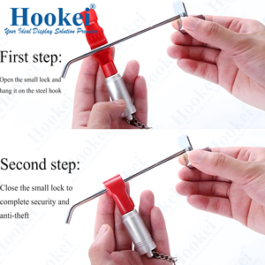 ABS magnetic Store Stop Lock <b>Hook</b> for Security <b>Display</b> - Product Image 2