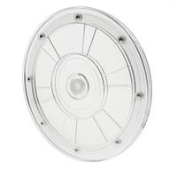 Organiseur Tournant Moderne en Acrylique de 100 mm (4 Pouces) Lazy Susan, Support d'Affichage Rotatif à 360 Degrés avec Roulements Pivotants pour Cuisine et Salle à Manger