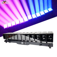 MZX Professional 12x60W RGBW LED Moving Head Pixel Beam Bar Motorized Zoom DMX512 Lampu Sorot Panggung untuk Taman Hiburan IP33 Ra90