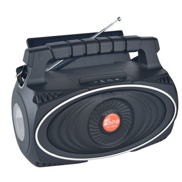 Solar power rechargeable home radio speaker FM band radio  USB/TF player FP-108-S