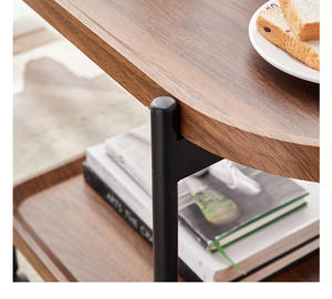 Chariot mobile avec <span class=keywords><strong>roulettes</strong></span> et design simple pour le rangement de chevet et de cuisine - Product Image 6