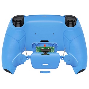 For Starlight Blue Rubberized <b>Grip</b> Plastic Eco-friendly ABS Game <b>Controller</b> Remap Back Button Back Paddles for - Product Image 4