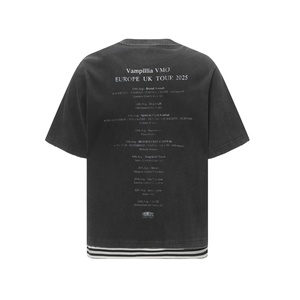 Camiseta de Verano Personalizada, Estilo Hip-Hop Urbano, Corte Regular, Estampado Punk Oscuro, 100% Algodón Transpirable, Manga Corta para Hombre - Product Image 3