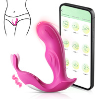 Vibrateur portable intelligent pour femme, contrôle par application, jouet sexuel pour couples à distance, stimulation silencieuse du point G et du clitoris, recharge USB