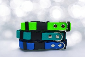 Collar de perro impermeable, duradero, sin olor, ajustable, fácil de limpiar para perros pequeños, medianos y grandes - Product Image 2