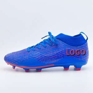 <span class=keywords><strong>Botines</strong></span> de Fútbol Personalizados con Logotipo, Botas de Fútbol de Alta Calidad, Transpirables, Tejidas, Antideslizantes, Unisex - Product Image 1