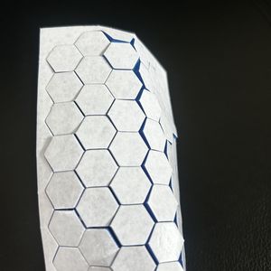Pre-taglio piccoli punti esagonale doppio lato sensibile alla pressione forte acrilico Die <span class=keywords><strong>fogli</strong></span> di schiuma Eva bianco - Product Image 6