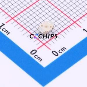 TS-1064S-A1B3-D4 Tactile Switch SMD Switch Single Pole Single Throw Round Button 2.5N Vertical Mount - Product Image 2
