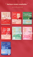 Carnet de notes en cuir pour l'examen d'entrée à l'université, journal personnalisé, coffret cadeau de papeterie créative, logo personnalisé, cadeau de remise de diplôme pour étudiant
