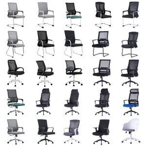 Qua khách hàng nhựa giữa trở lại ghế, armless nhân viên CEO Ghế Văn Phòng Chân nhà văn phòng ghế/ - Product Image 6