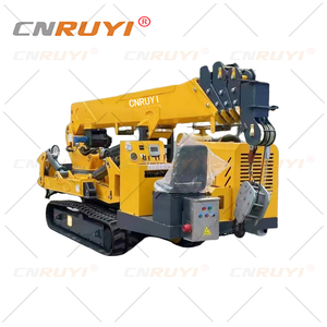 CE Marked Self-Propelled Hydraulic Telescopic Arm <strong>Spider</strong> Crane Crawler Wireless Remote Control - Product Image 3