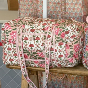 <span class=keywords><strong>Sac</strong></span> fourre-tout personnalisé en coton <span class=keywords><strong>matelassé</strong></span> à fleurs pour femme, fait main, grande capacité, écologique, pour usage quotidien, <span class=keywords><strong>sac</strong></span> à langer, <span class=keywords><strong>sac</strong></span> de maman - Product Image 5