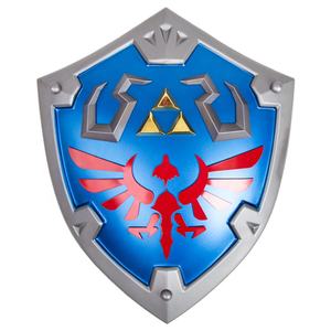 Vente chaude The Legend of <span class=keywords><strong>Zelda</strong></span> Blue Hylian Shield Équipement de jeu pour cosplay - Product Image 1
