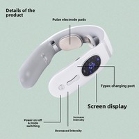Masseur de cou intelligent Shiatsu à vente chaude, chauffage par impulsions, 10 modes, 16 intensités, confort pour la santé du cou et des épaules