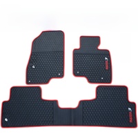 Alfombrillas de goma impermeables para Mazda 3 CX-5 Axela con volante a la derecha, versión Hong Kong y Macao