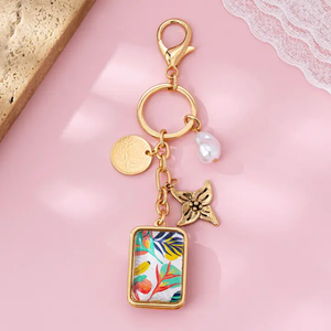 Customizable Zinc Alloy Key Chain Sets Personalised Metal <b>Charms</b> Lobster Hook <b>Keyring</b> Accessories Wholesale - Product Image 1