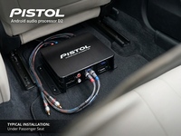 Fabrika Toptan Satış Sınıfı AB 4 Kanallı DSP Araç Amfisi 12-24V Evrensel Oto Ses Amfisi RMS 60W*4 Araç Modifikasyon Dükkanı için Pistol D1