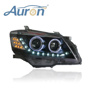 ไฟหน้า LED Auron 6000K 30000lm 12V สำหรับติดตั้งเพิ่มเติม อัพเกรด โครงสีดำ ดีไซน์ลำแสงคู่ สำหรับรถยนต์โตโยต้า Camry ปี 2009-2011 - Product Image 1