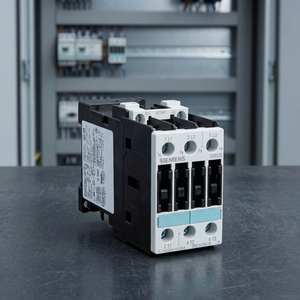 Contacteur de moteur Siemens 3RT1026-1BB40, 3 pôles, 100A, bobine 24V CC, montage sur rail DIN, automatisation industrielle - Product Image 2