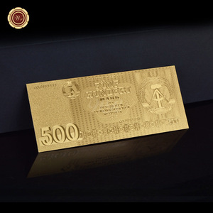 Gran oferta, billetes conmemorativos de Alemania 1985, billete de hoja de oro de <span class=keywords><strong>100</strong></span> <span class=keywords><strong>euros</strong></span> para colección - Product Image 2