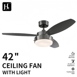 Ventilador de Techo LED Decorativo de Hierro de Alta Calidad con Motor DC Moderno, 6 Velocidades, Control Remoto, Luz Blanca, 3 Aspas, Bajo Perfil, Silencioso - Product Image 3