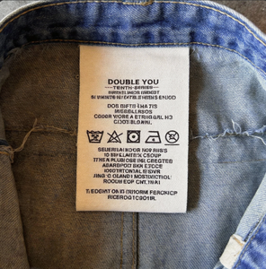 بنطلون جينز رجالي فضفاض بخصر مزدوج على طراز Y2K، جينز ثقيل الوزن بتصميم بانك، سروال دنيم مخصص للشارع - Product Image 3