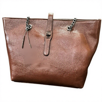 Tas Ransel Kulit Asli Wanita Mewah BS International Desain Multi-Strap Resleting Tahan Air