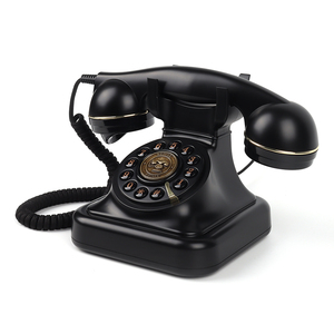 Teléfono antiguo, decoración <span class=keywords><strong>de</strong></span> línea fija Vintage, grabadora <span class=keywords><strong>de</strong></span> mensajes <span class=keywords><strong>de</strong></span> Audio, grabadora <span class=keywords><strong>de</strong></span> <span class=keywords><strong>voz</strong></span> <span class=keywords><strong>de</strong></span> boda, libro <span class=keywords><strong>de</strong></span> invitados <span class=keywords><strong>de</strong></span> Audio, teléfono negro - Product Image 5