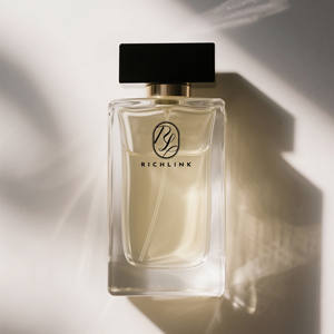 Nuevo producto Botella de perfume cuadrada de 100ml, botella de perfume de vidrio transparente con capacidad de 100ml y tasa de <span class=keywords><strong>recompra</strong></span> de tapa negra - Product Image 5