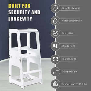 XIHA parfait cuisine escabeau enfant en bas âge debout tour enfants en bois apprentissage tour avec En71 Test pour <span class=keywords><strong>les</strong></span> petits enfants intensifier - Product Image 2