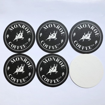 Paper Cardboard Customized Coasters Absorb Paper Beer Coasters Custom ...