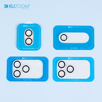 KUZOOM Protection d'écran en verre trempé pour téléphone portable 17 Pro 17 Pro Max Ultra Clair Protection d'objectif d'appareil photo invisible Anti-poussière Étanche
