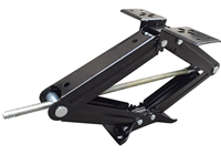 7500 lb Heavy Duty 24 "RV Stabilisateur de remorque Nivellement Ciseaux Crics avec poignée et double douilles de perceuse électrique