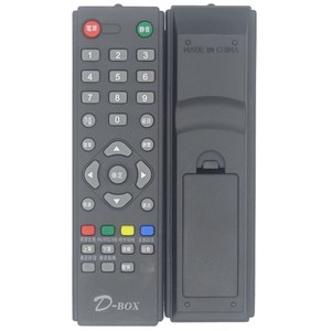 รีโมทคอนโทรล D-Box รุ่น YK-01563 สำหรับกล่องรับสัญญาณทีวี 14x4x2 ซม. รหัสคงที่ สีดำ - Product Image 5