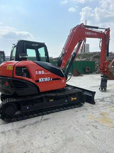 जापान की मूल मिनी खुदाई बिक्री में खुदाई करने वालों कुबोटा Kx183-3 8टन उत्खनन निर्माण मशीनरी - Product Image 6