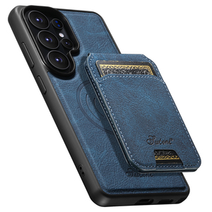 Custodia per telefono con supporto magnetico e porta carte in PU effetto litchi, personalizzabile OEM/ODM, direttamente dalla fabbrica, compatibile con la serie Samsung - Product Image 1