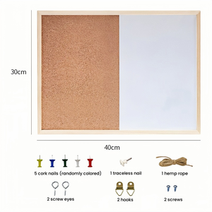 <span class=keywords><strong>Fancy</strong></span> Tường trắng nút chai mềm bảng thông báo - Product Image 6